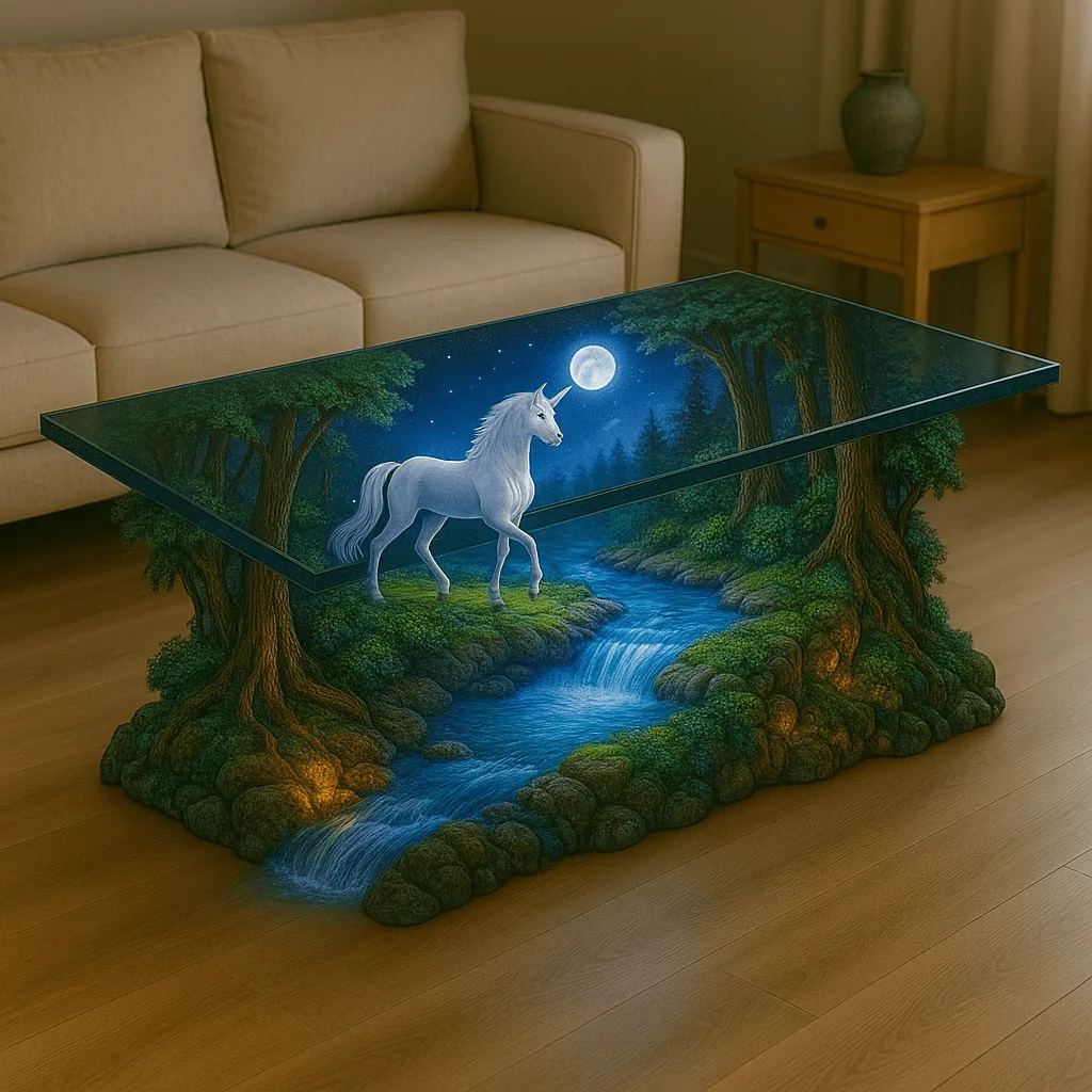 Discover the Magic of the Unicorn Table - A Whimsical Touch to Your Home Decor