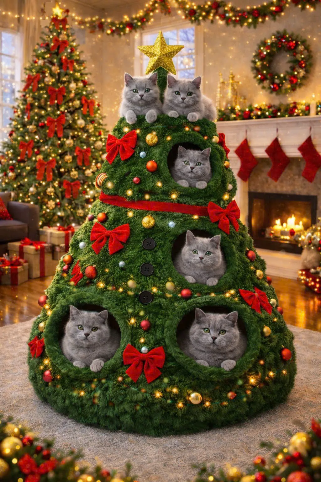 Creating a Festive Haven: Design and Decor Ideas for the Adorable Christmas Cat House