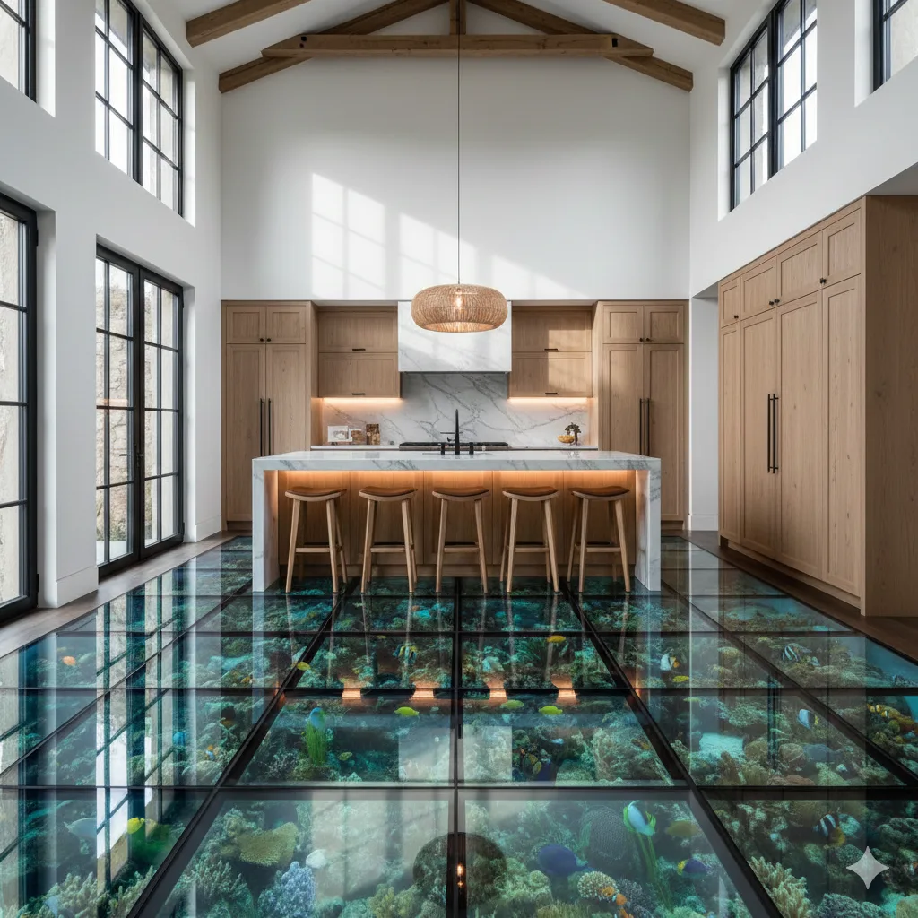 How to Use an Aquarium Kitchen Floor - Practical Tips and Creative Ideas