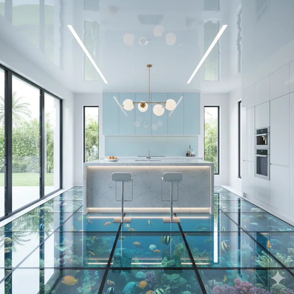 Comparing Different Flooring Options – Aquarium Kitchen Floor vs. Traditional Materials