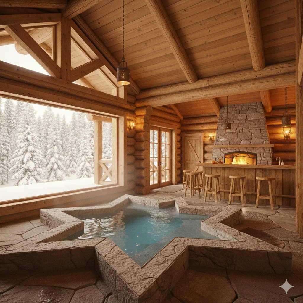 Expert Advises for Choosing and Maintaining Your Cabin with a Built-in Floor Hot Tub