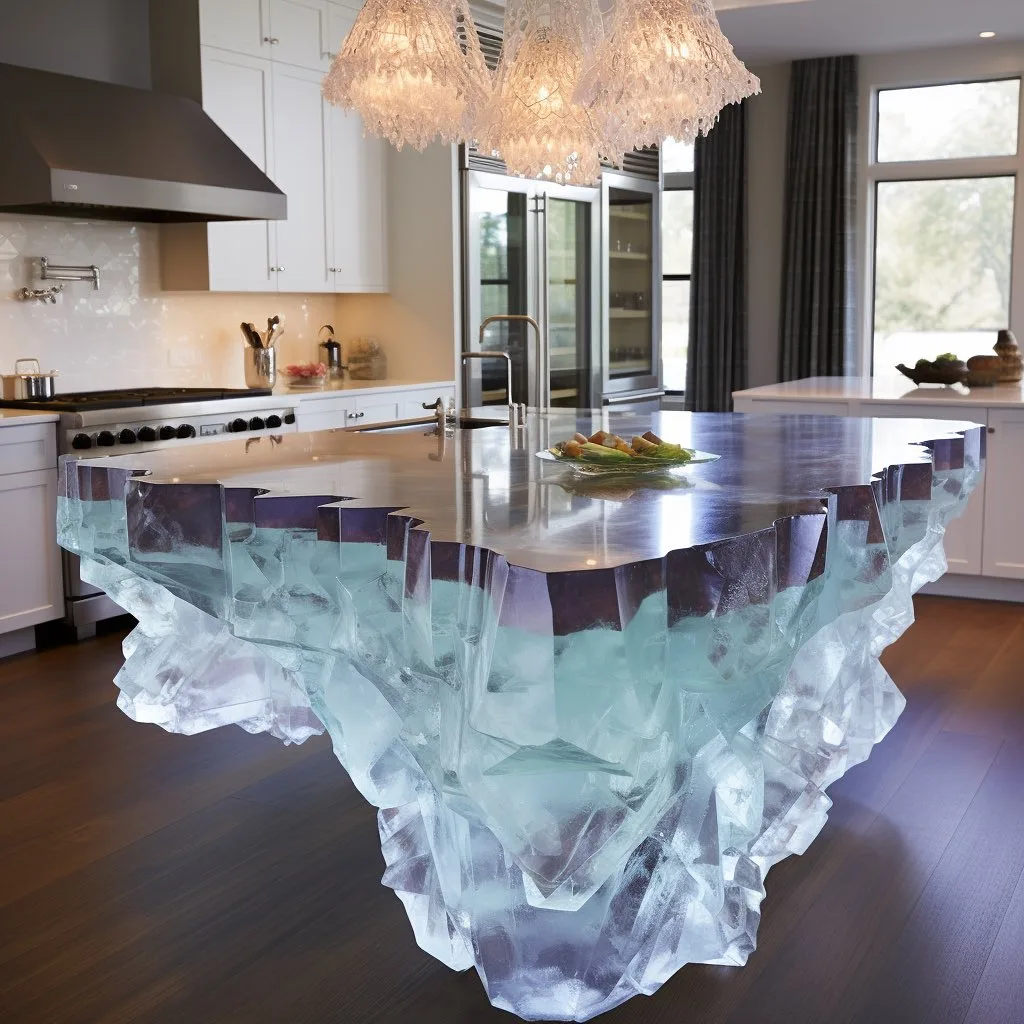 Comparing a Crystal Kitchen Island with Other Material Options - What Sets It Apart?