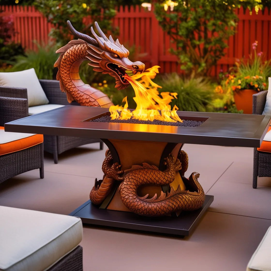 Understanding the Beauty and Functionality of Dragon Patio Fire Tables