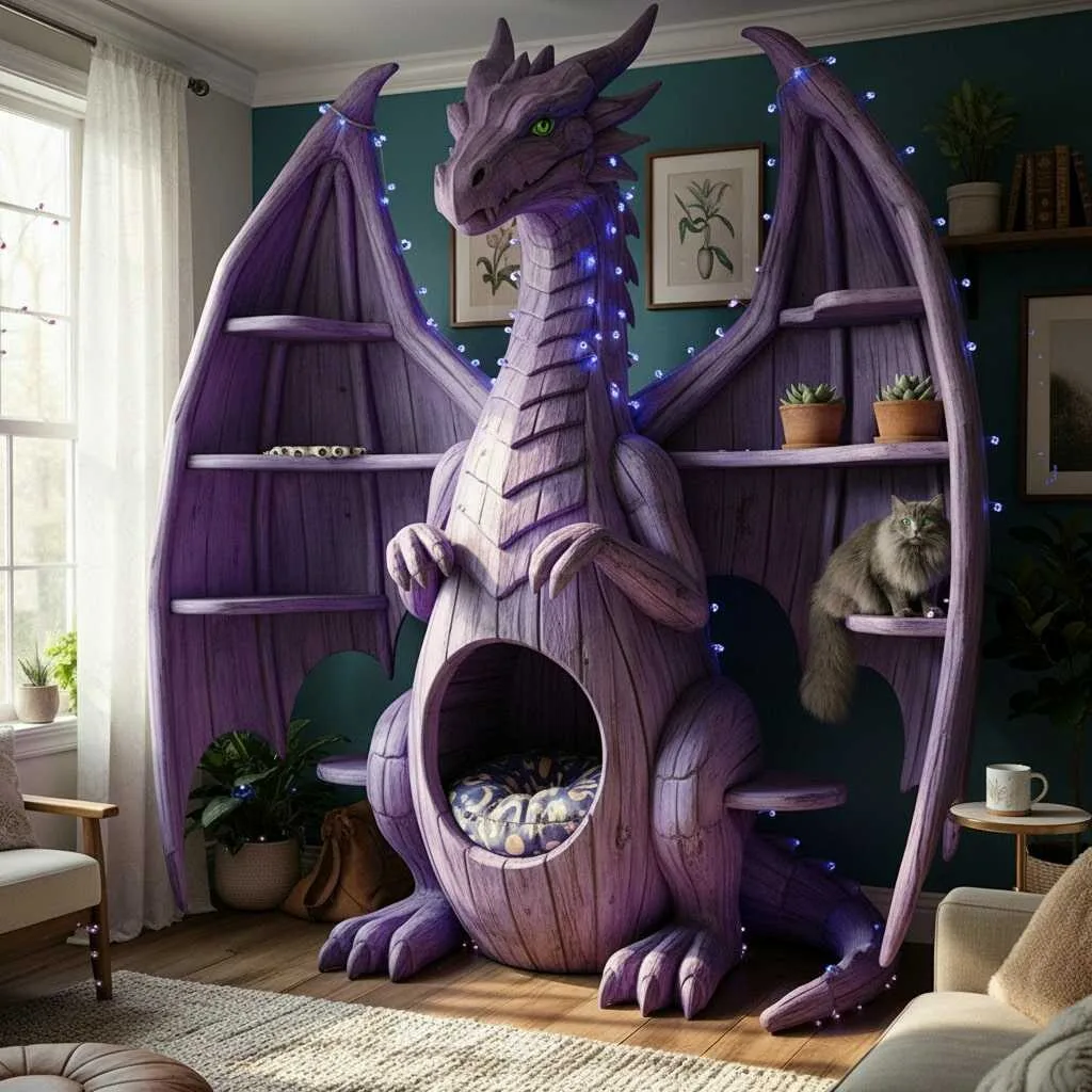 Comparing the Dragon Inspired Cat Tree to Traditional Cat Furniture
