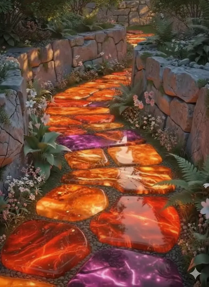 Creating Enchanting Garden Paths with a Stunning Gemstone Walkway - A Guide to Elevate Your Outdoor Aesthetics