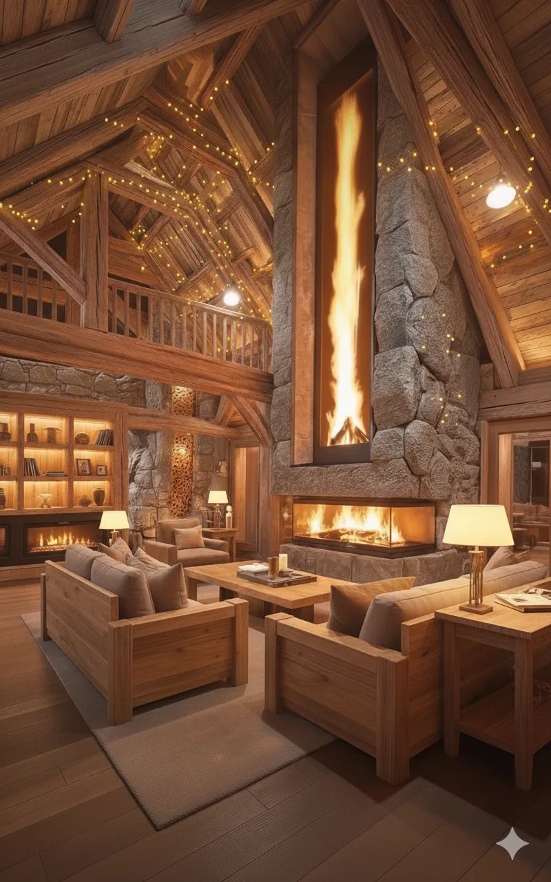 Expert Tips for Maintaining and Maximizing the Impact of Your Giant Cabin Fireplace