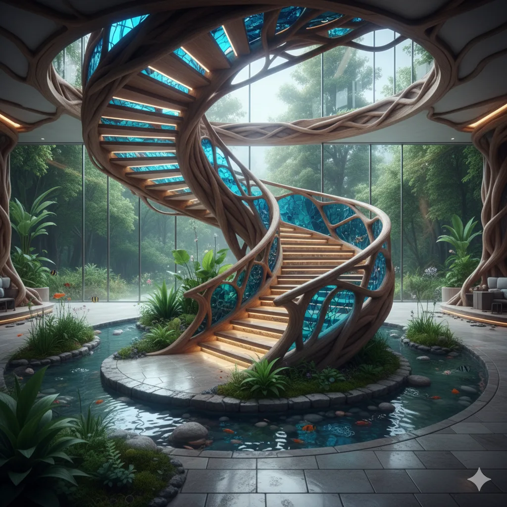 Functional Considerations for Stained Glass Staircases