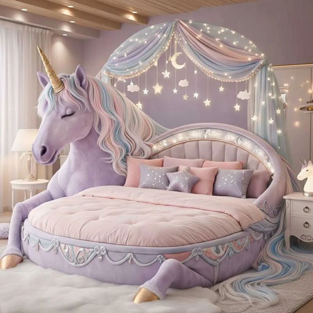 Creative Uses and Themed Room Ideas Featuring Unicorn Beds