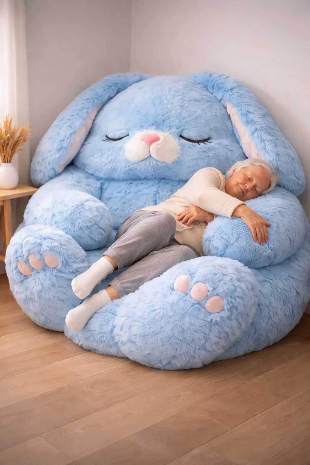 Accessorizing Bunny Shaped Bean Bags to Enhance Style