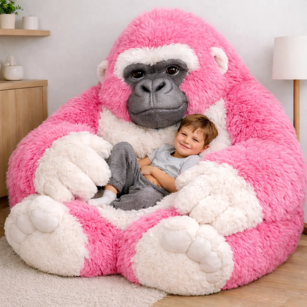 Understanding the Unique Design and Comfort of the Fluffy Gorilla Bean Bag