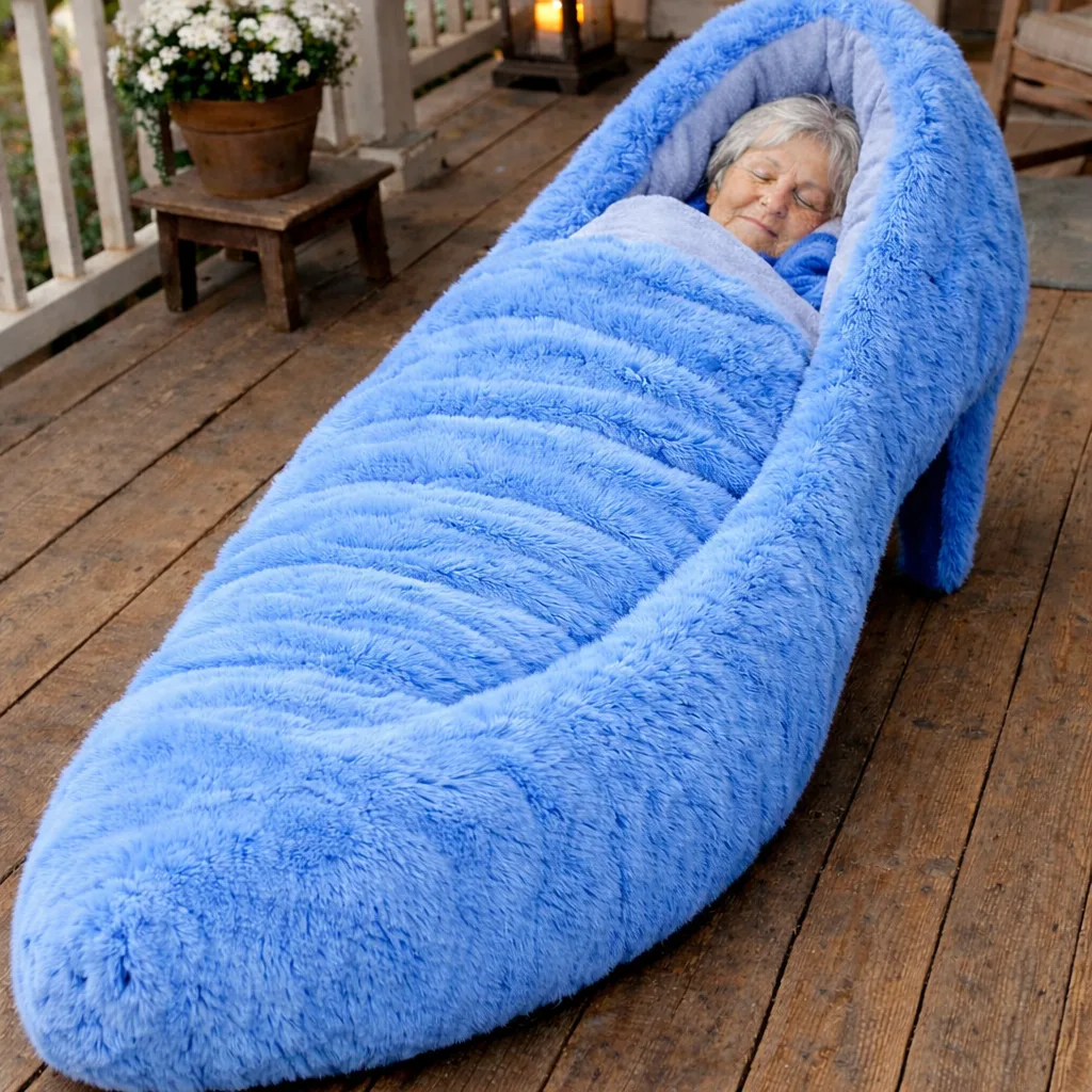 The Concept of a High Heel Sleeping Bag – Blending Fashion and Functionality