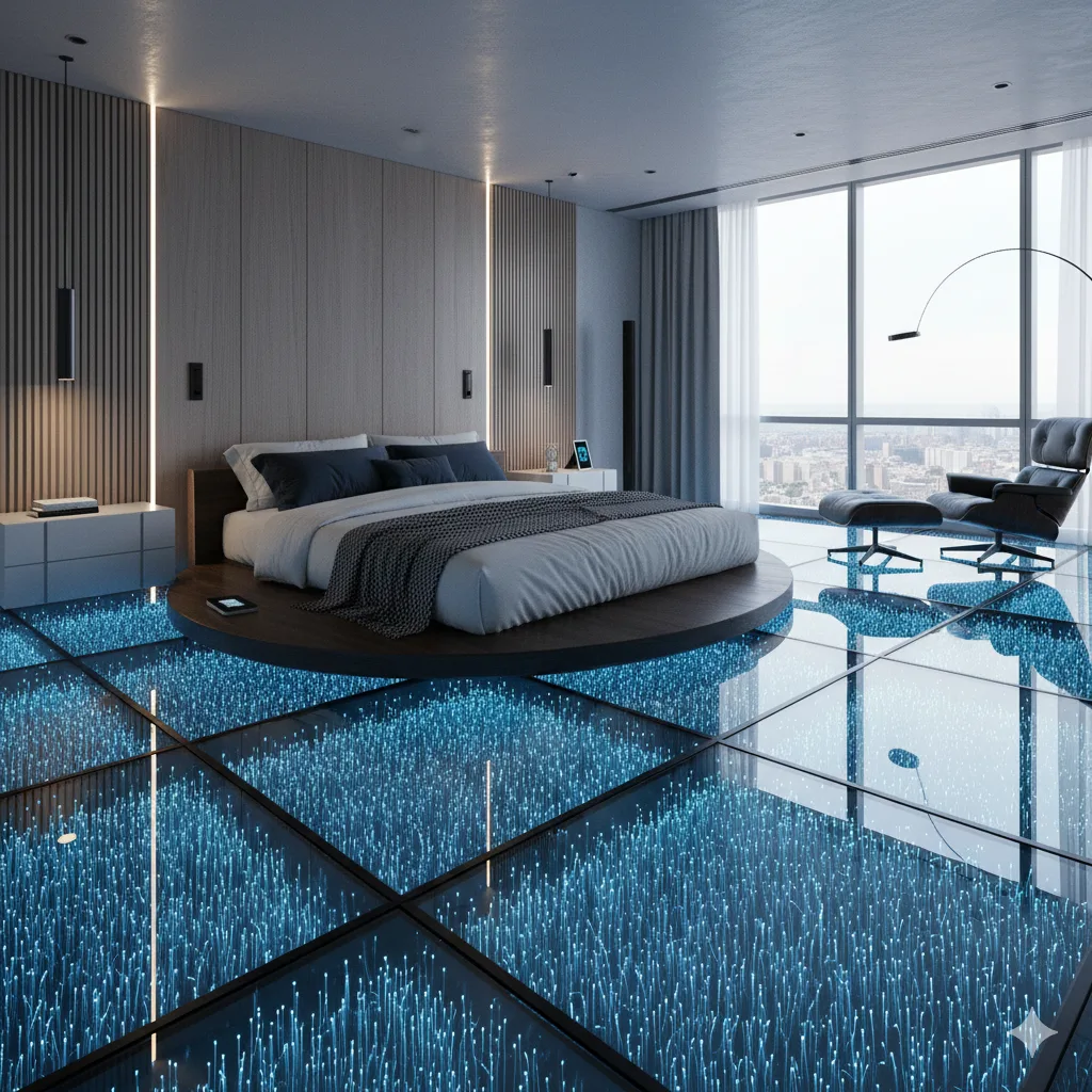 Applications and Examples of Luxury Flooring Powered by Fiber Optics