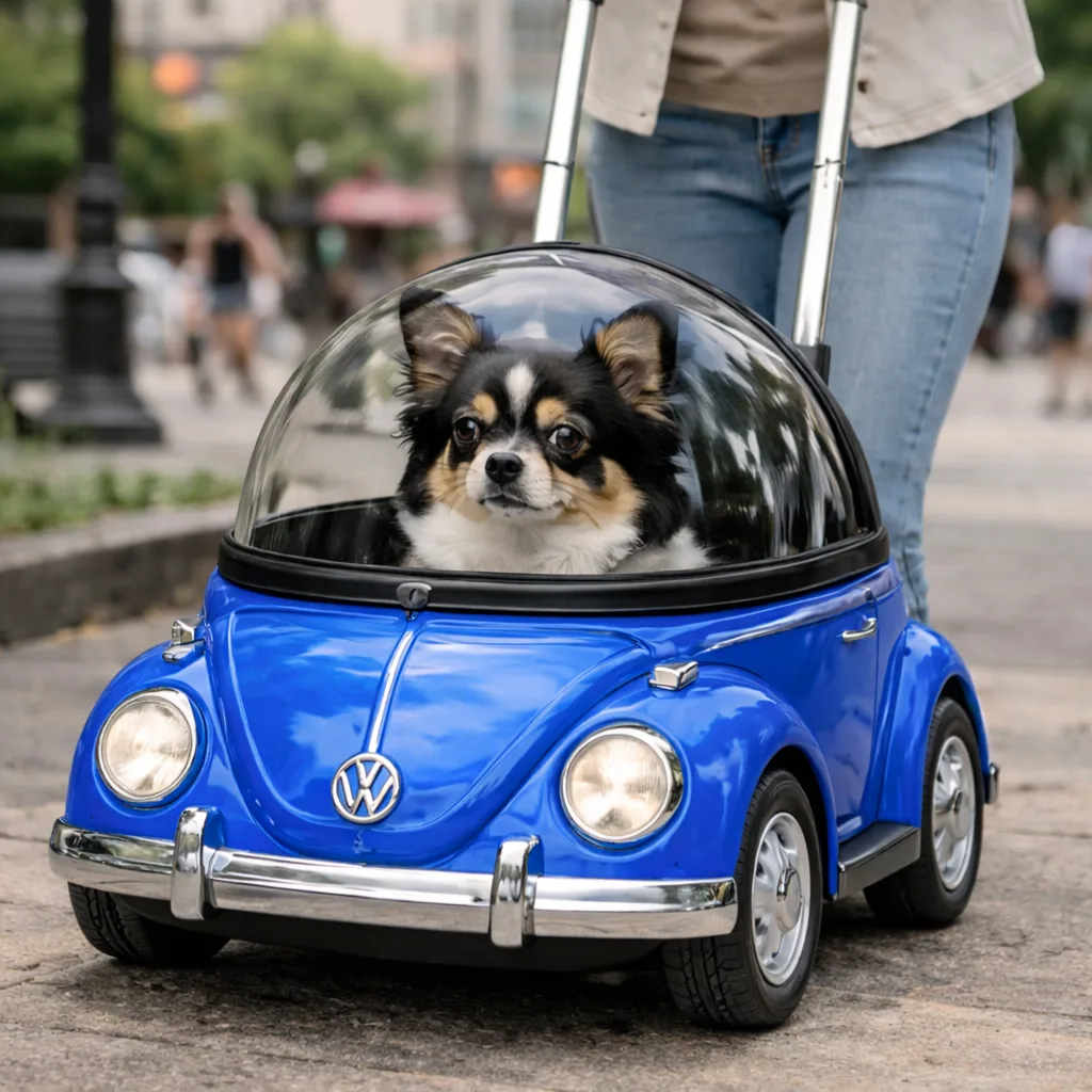 The Benefits of Choosing a Vw Beetle Pet Trolley Bag for Your Pet Travel Needs