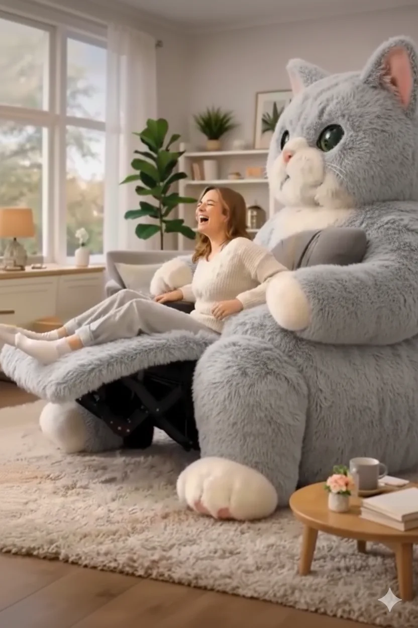 The Concept Behind the Walking Cat Recliner - Merging Comfort and Engagement