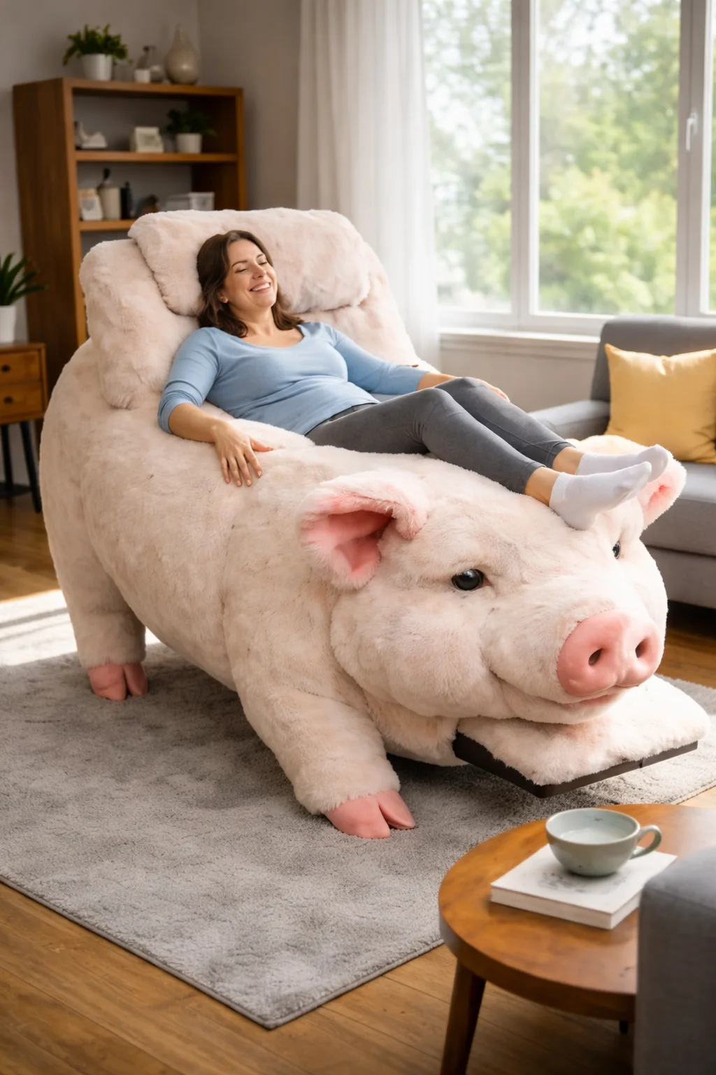 The Unique Design and Aesthetic Appeal of Walking Pig Recliners