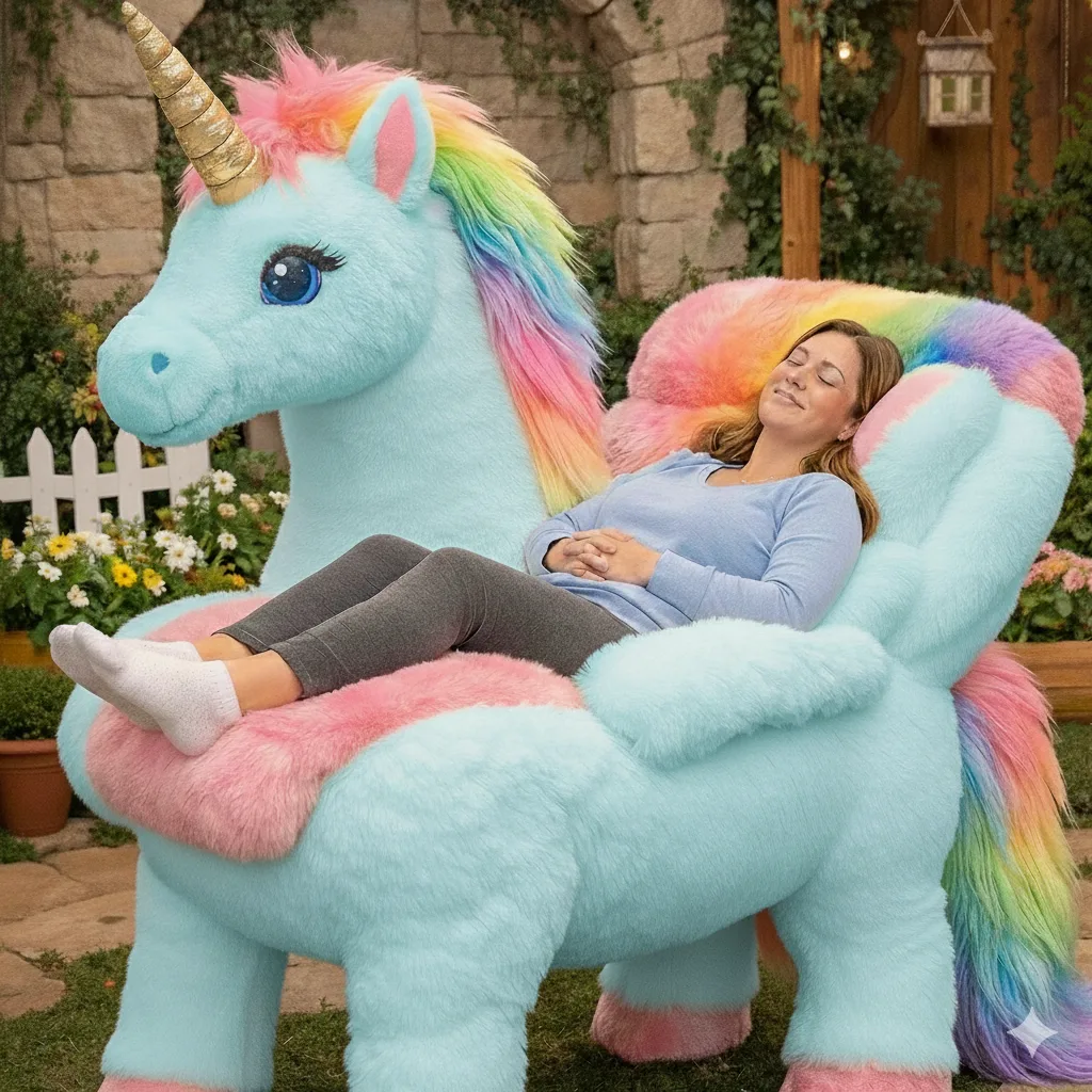 The Unique Charm and Design of the Walking Unicorn Recliner
