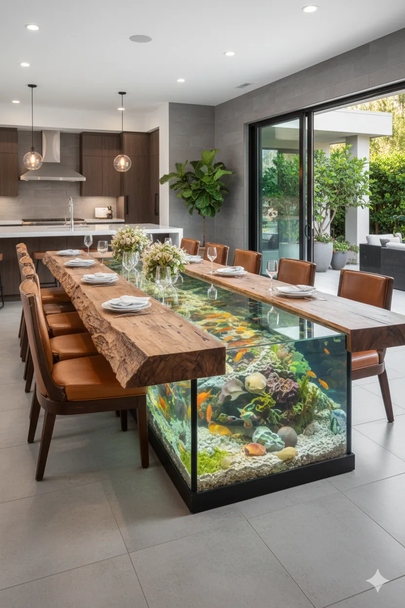 Comparing Different Types of Aquarium Dining Tables - Which One Fits Your Needs?