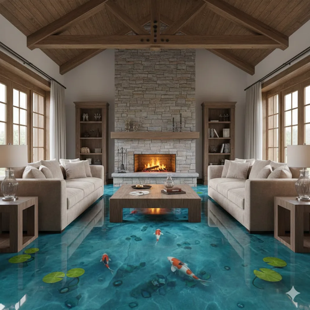 Transforming Water Features with Epoxy Pond Flooring - A Durable and Elegant Solution
