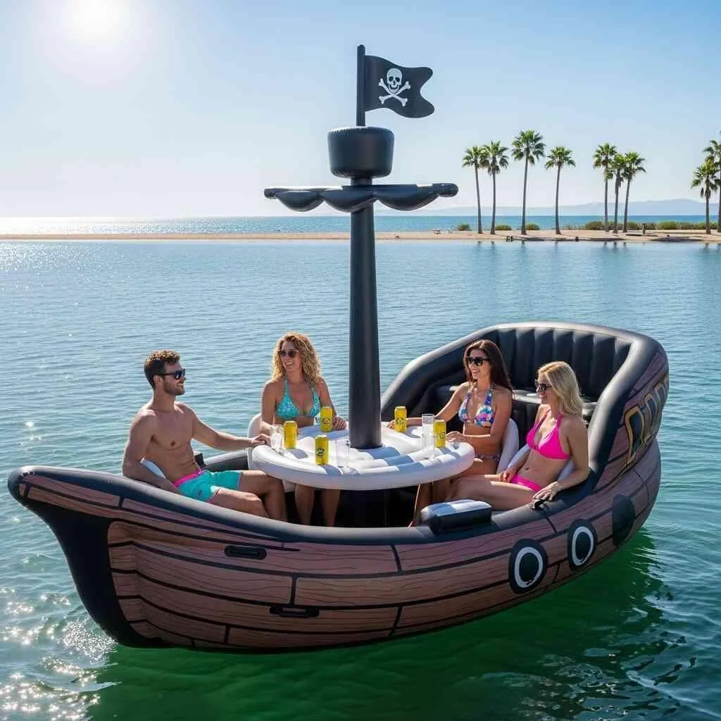 Design and Durability - Comparing the Inflatable Pirate Ship Float to Other Water Floats