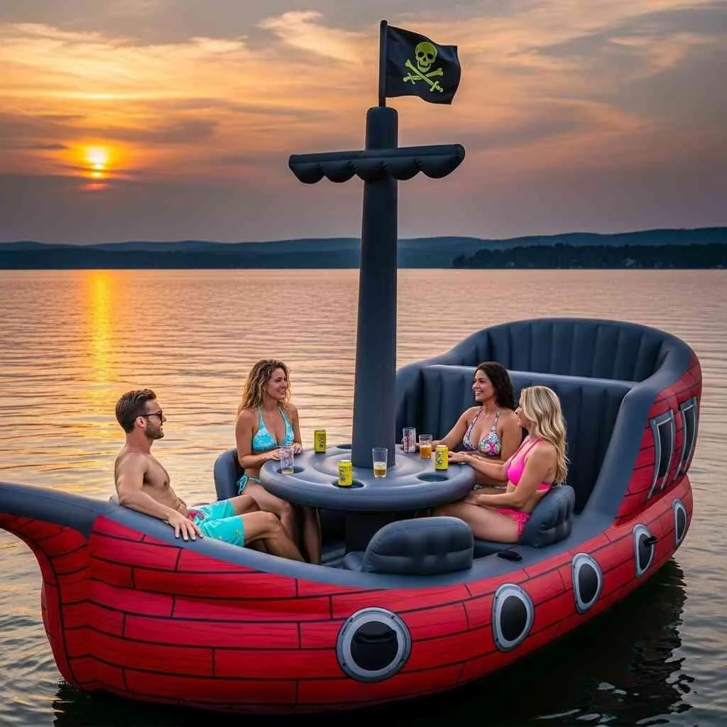 Unlocking the Fun: How to Use Your Inflatable Pirate Ship Float