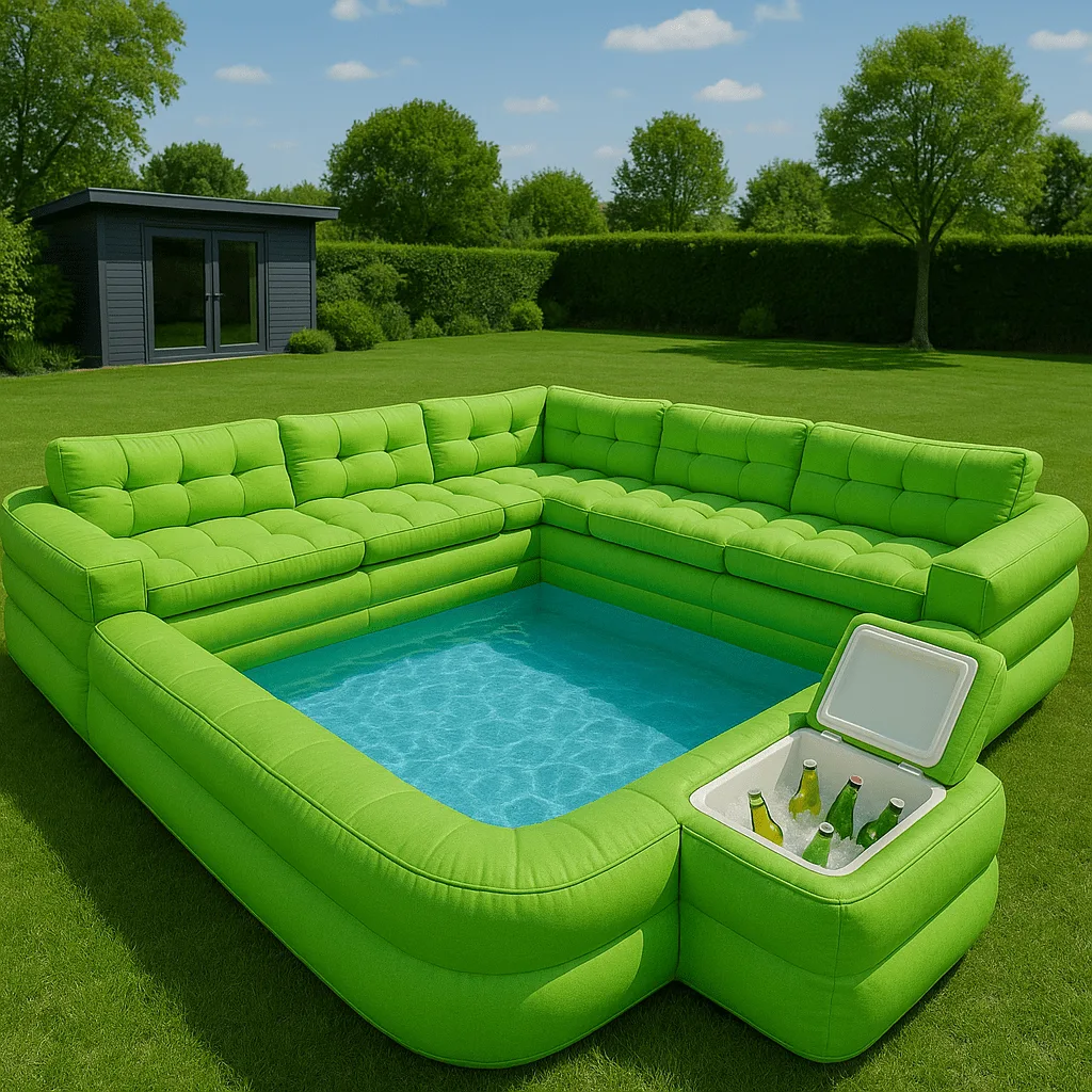 How to Use an Inflatable Pool with a Sofa for Maximum Enjoyment