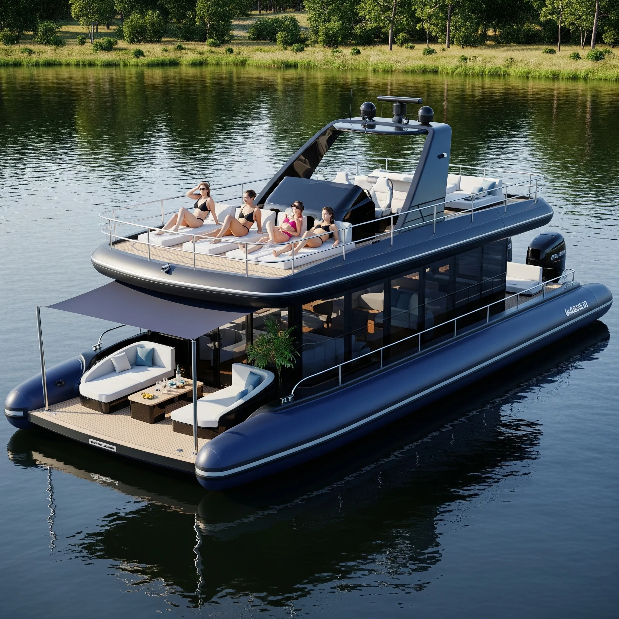 How to Use an Inflatable Yacht Lake Float for Maximum Enjoyment