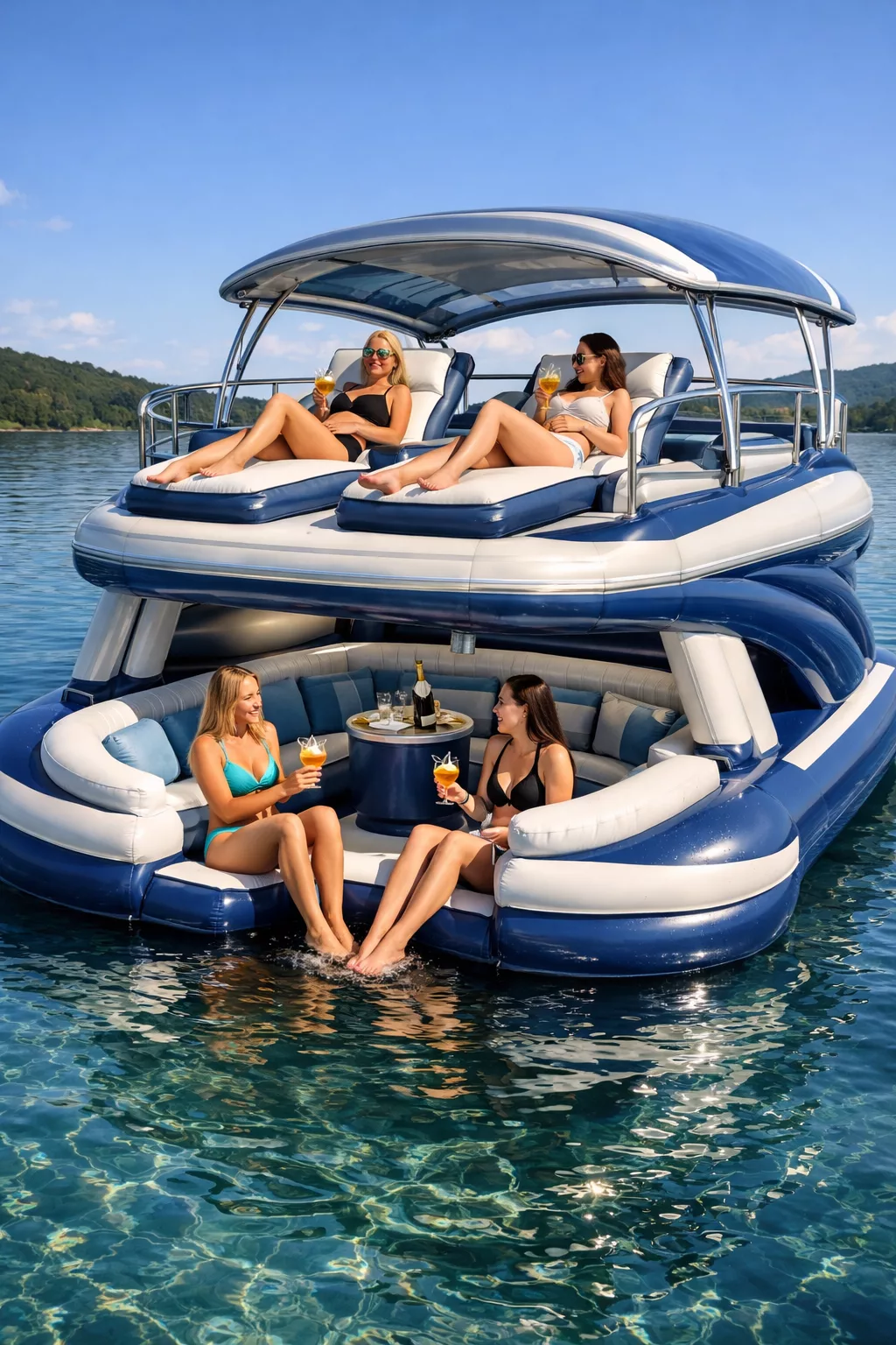 Comparing Popular Inflatable Yacht Lake Float Models: Features and Benefits