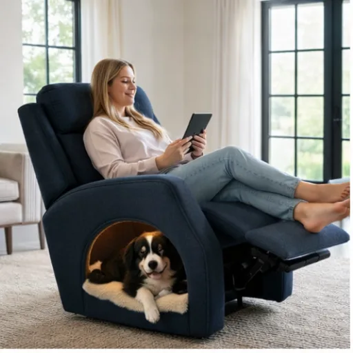 Discover the Ultimate Comfort with the Dog Pod Recliner - A Luxurious Retreat for Your Furry Friend