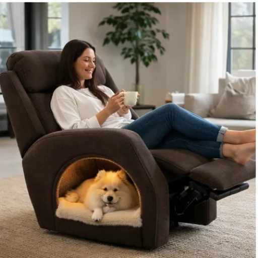 Discover the Ultimate Comfort with the Dog Pod Recliner - A Luxurious Retreat for Your Furry Friend