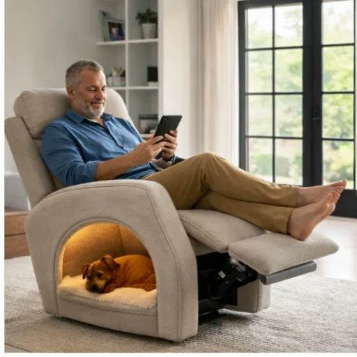 Practical Examples of Using a Dog Pod Recliner in Different Settings