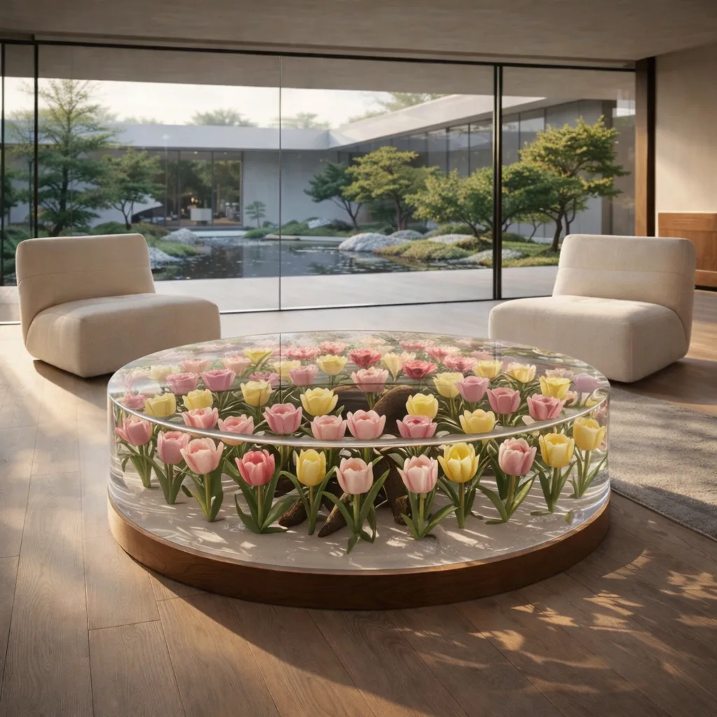 Discover the Stunning Charm of Epoxy Flower Coffee Tables – A Fusion of Art and Functionality