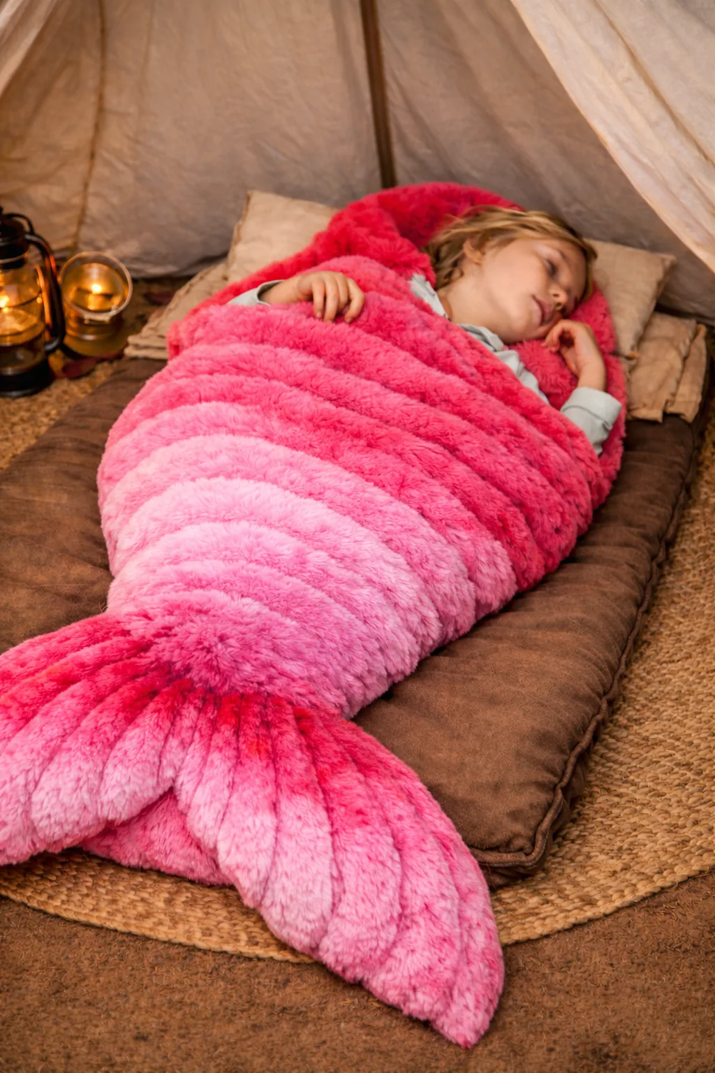 Dive into Comfort and Fantasy with a Mermaid Tail Sleeping Bag - The Ultimate Sleep Companion