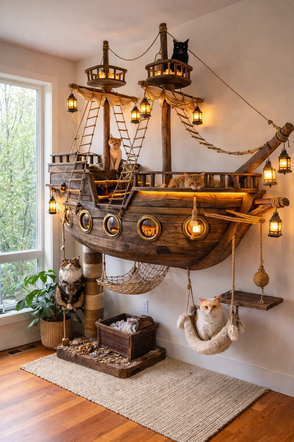 Comparing Different Wooden Ship Cat Playground Designs – Which One Suits Your Cat Best?