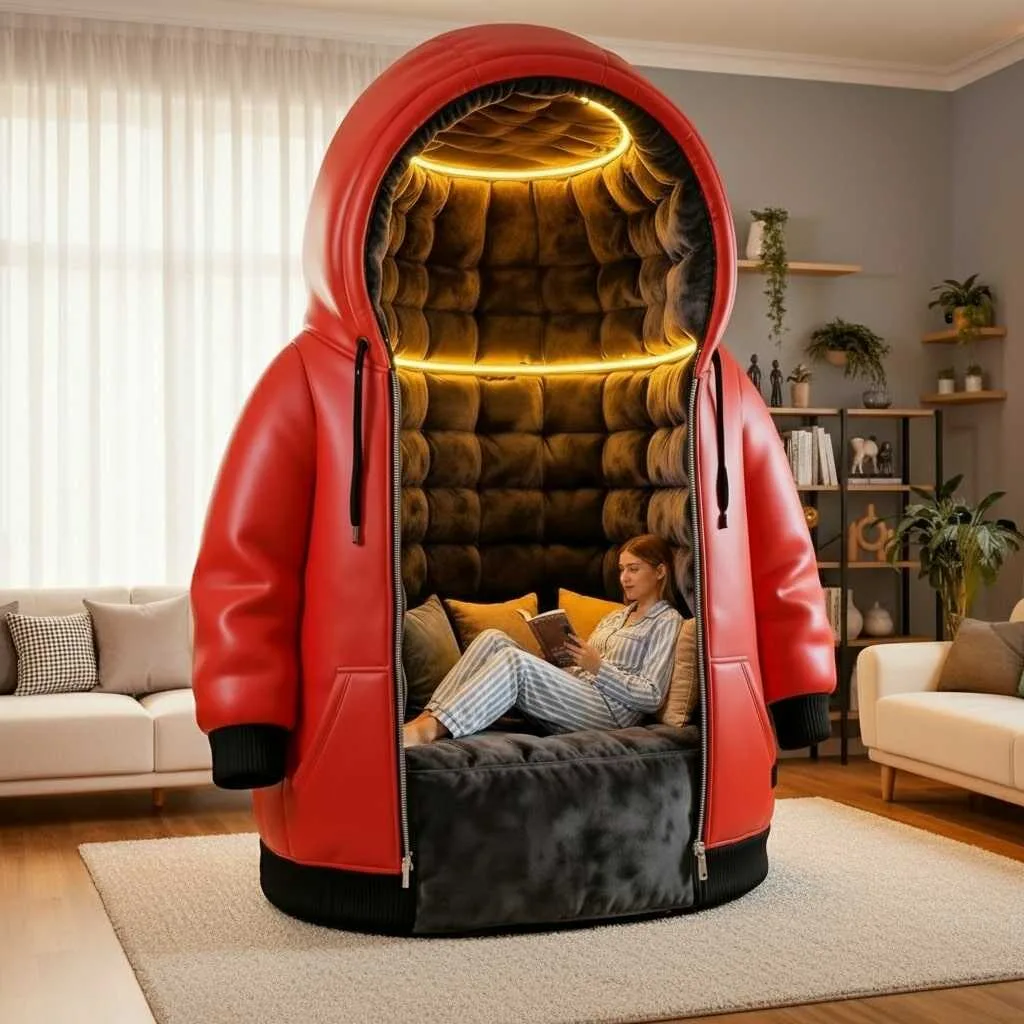 The Eco-Friendly Aspect of Choosing a Giant Hoodie Lounger