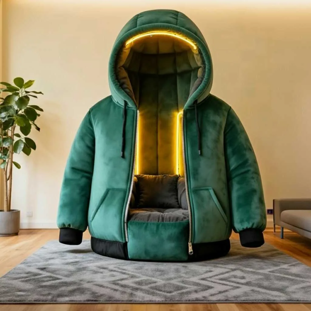 Discover the Comfort of the Giant Hoodie Lounger - Your Ultimate Chill Companion