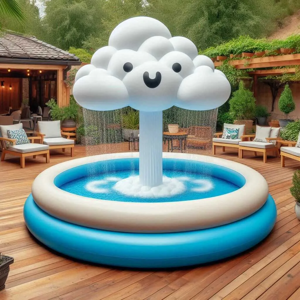 Elevate Your Summer Fun with the Inflatable Cloud Shower Pool - The Ultimate Guide to Experience Serenity by the Water