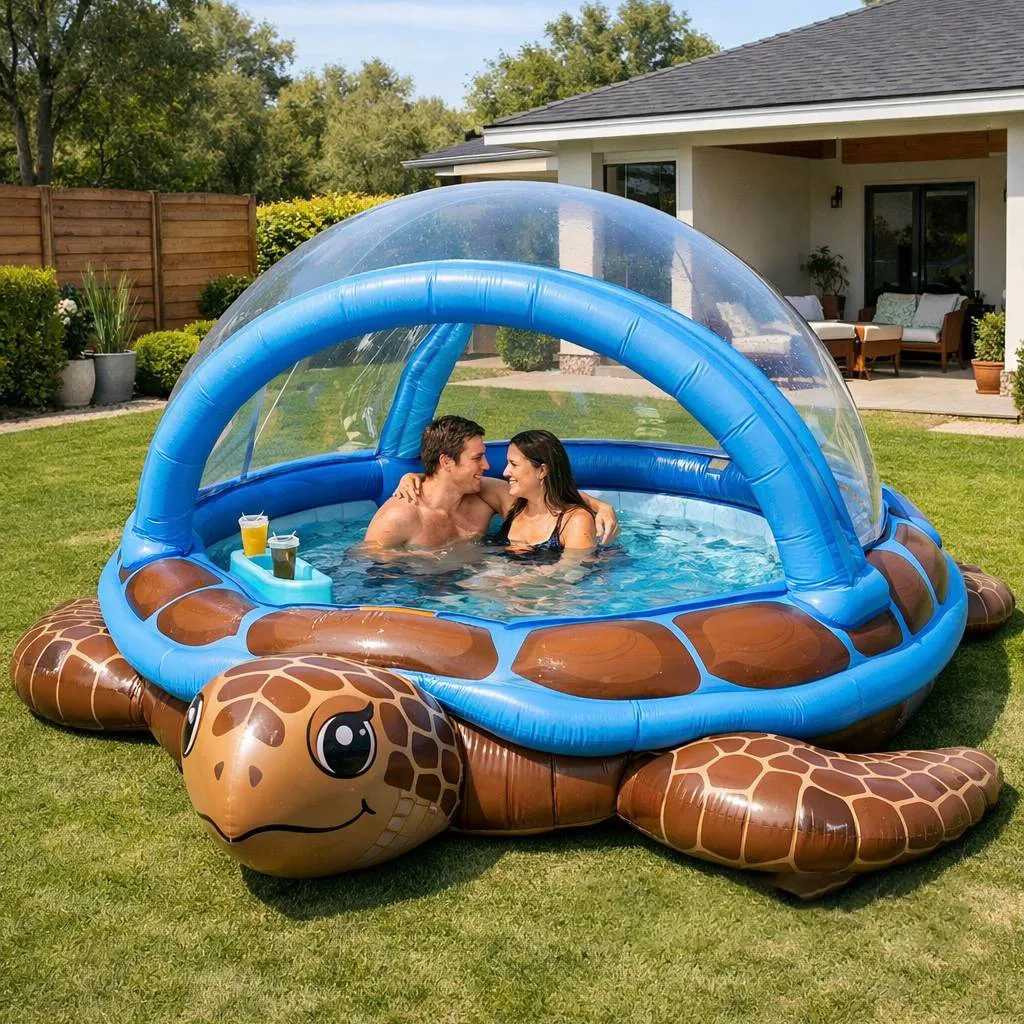 Top 5 Turtle-Shaped Inflatable Dome Pools on the Market
