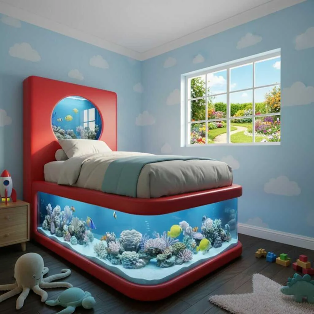 Expert Advice on Choosing and Maintaining Your Aquarium Kids Bed