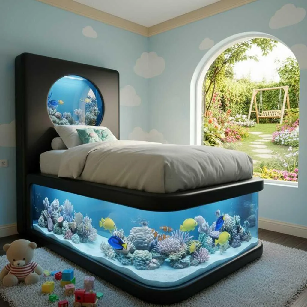 How to Use an Aquarium Kids Bed – Maximizing Comfort and Creativity