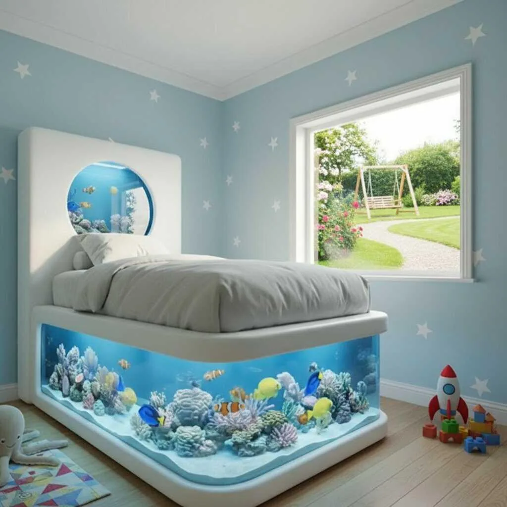 The Magic of Aquarium Kids Bed: Bringing Ocean Adventures to Children’s Rooms