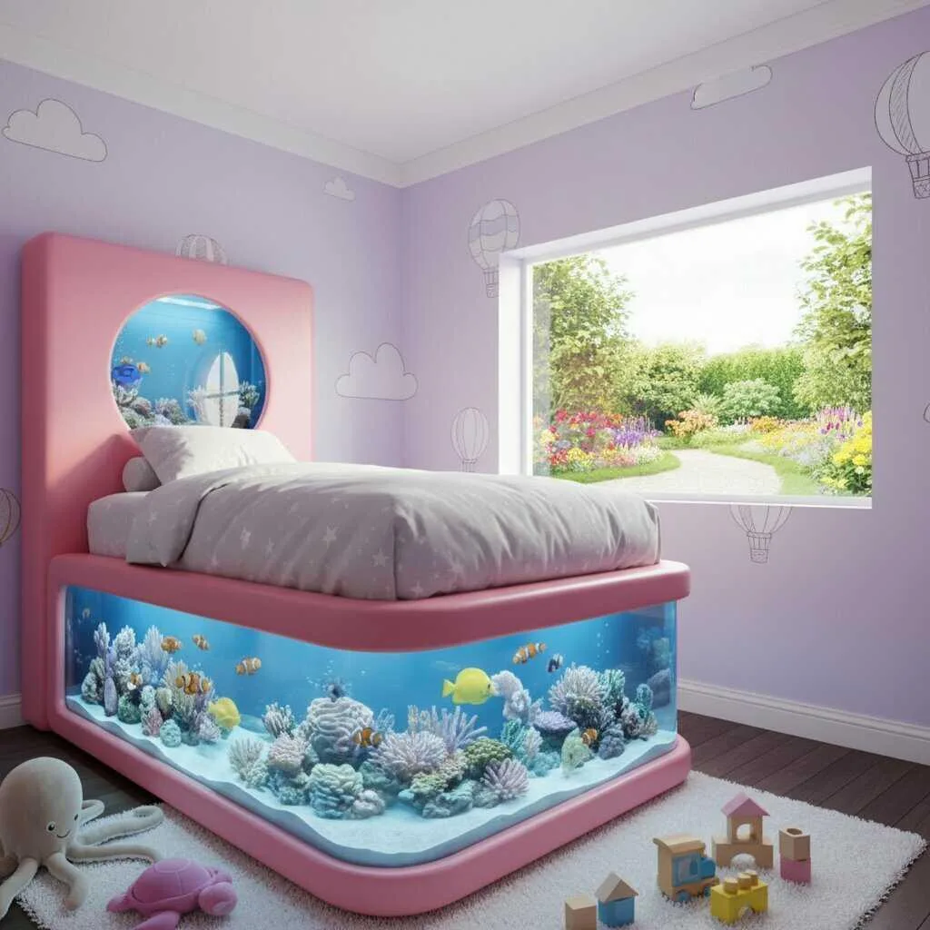 Dive into Dreamland – The Charm of Aquarium Kids Bed for Your Little Explorer