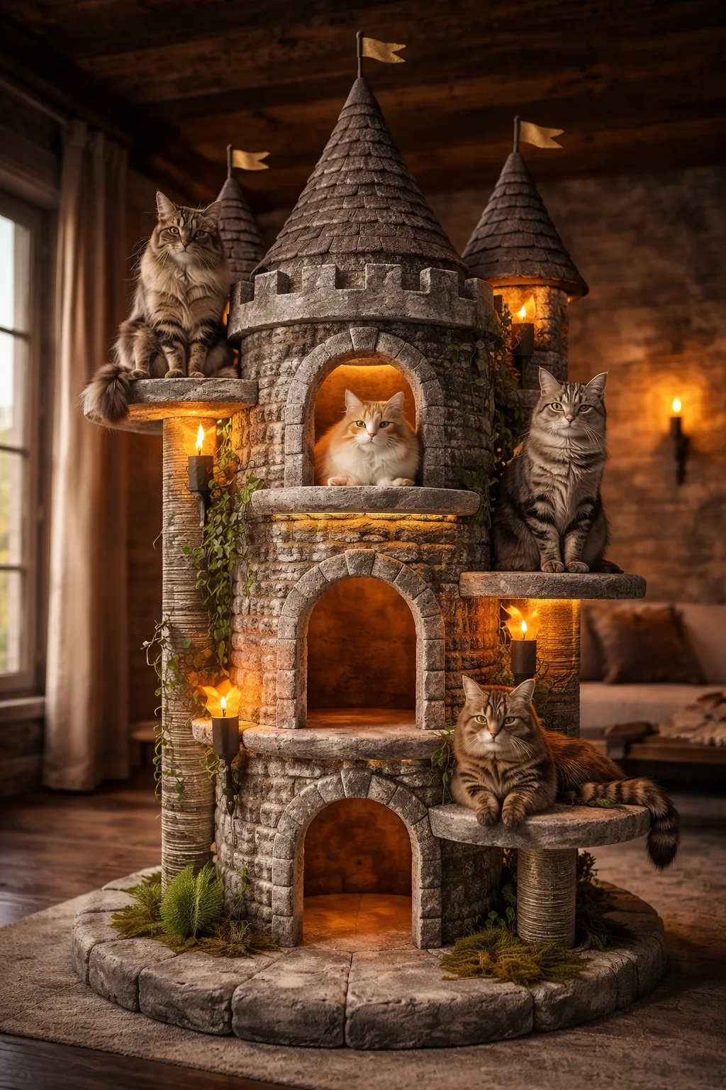 Why a Castle Cat Tower is Essential for Your Cat's Well-Being