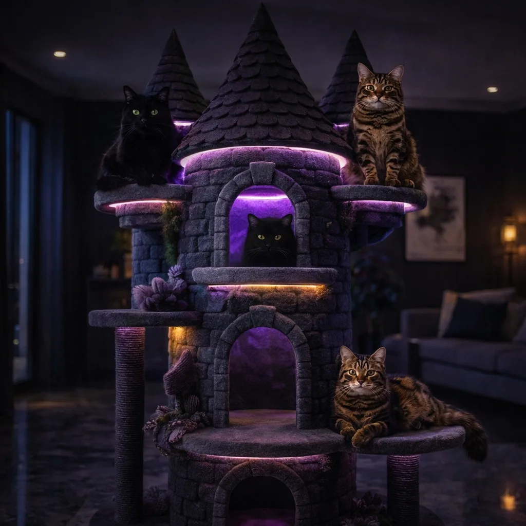 How to Use and Maintain Your Castle Cat Tower Effectively