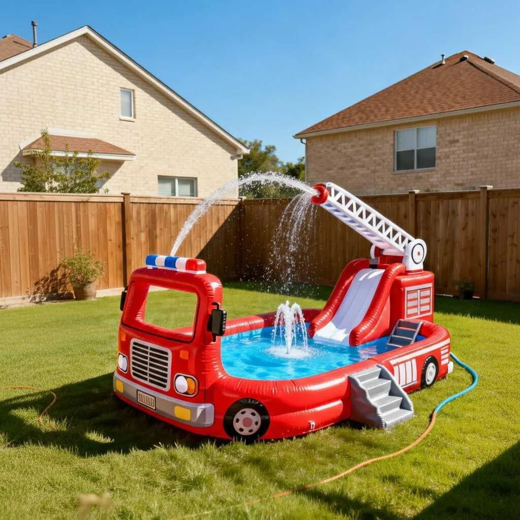 Tips & Advice for Maximizing Your Giant Inflatable Firetruck Pool Experience