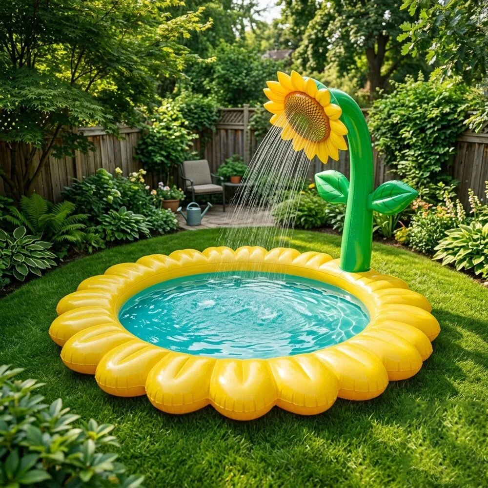 Examples and Comparisons of Different Giant Inflatable Sunflower Pools