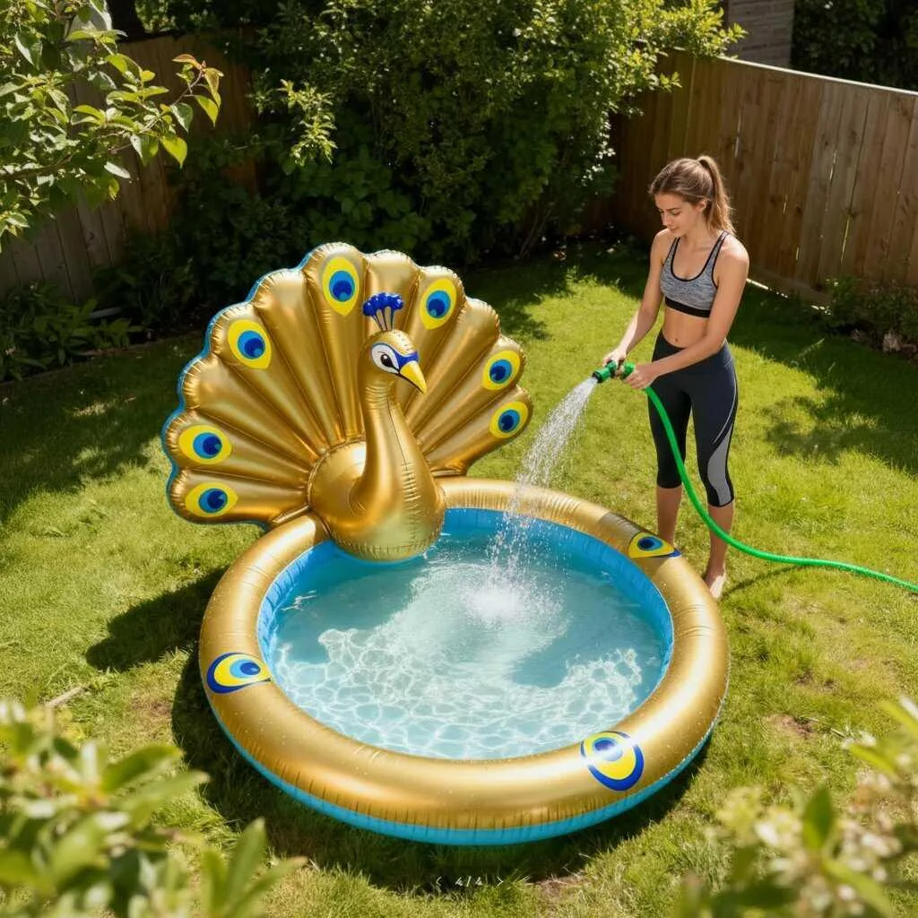 How to Use an Inflatable Peacock Pool Effectively and Safely
