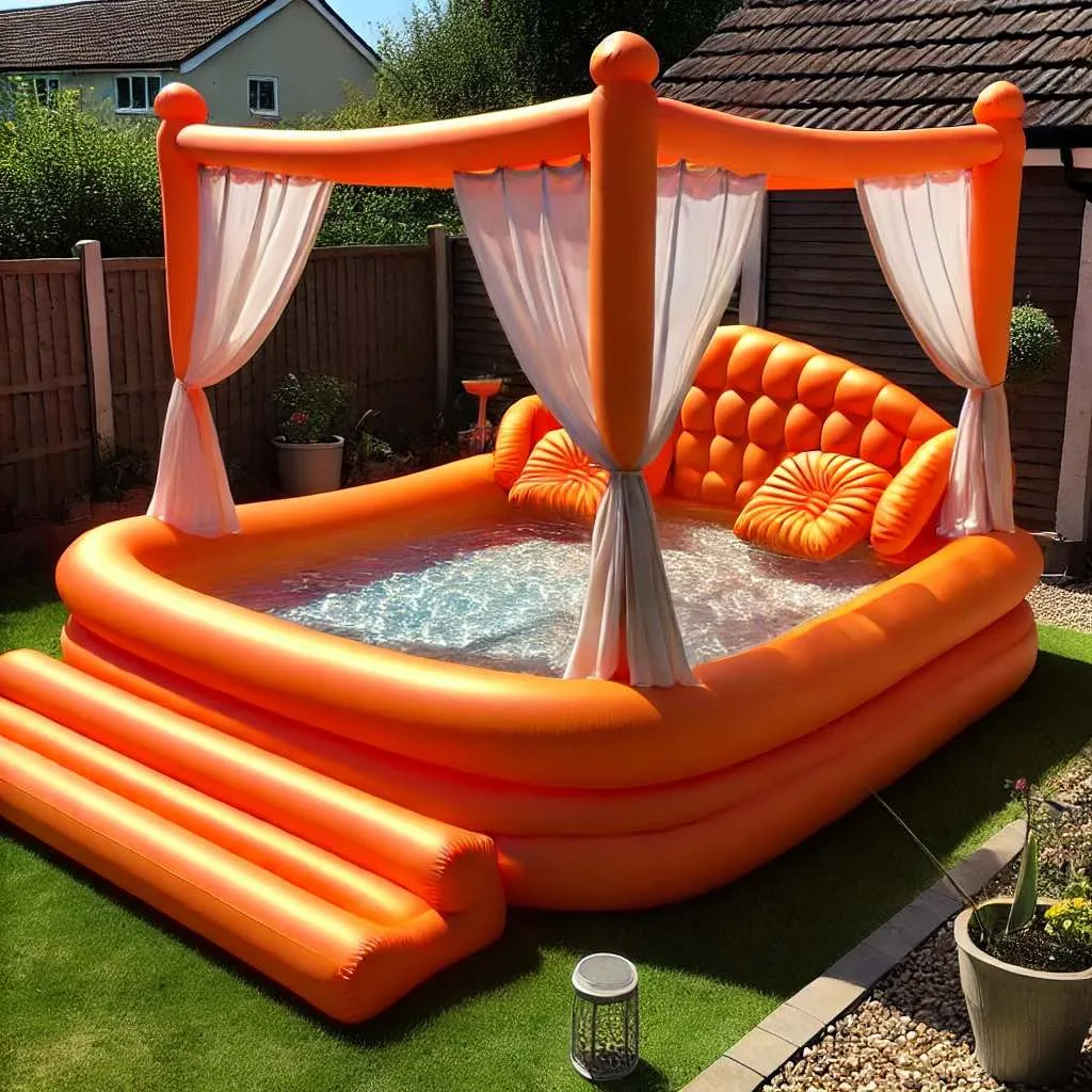 Dive into Comfort and Fun with Inflatable Pool Beds - Your Ultimate Backyard Oasis Awaits