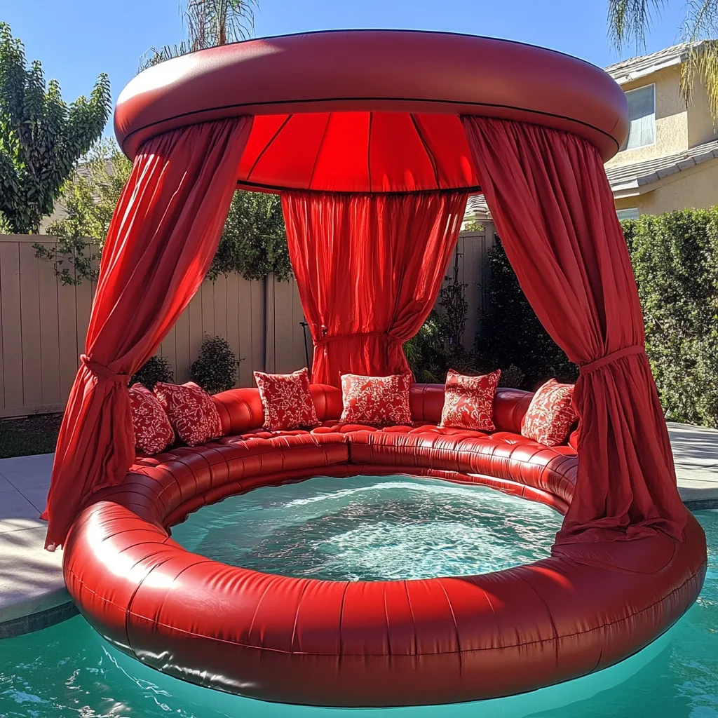 Dive into Comfort and Fun with Inflatable Pool Beds - Your Ultimate Backyard Oasis Awaits
