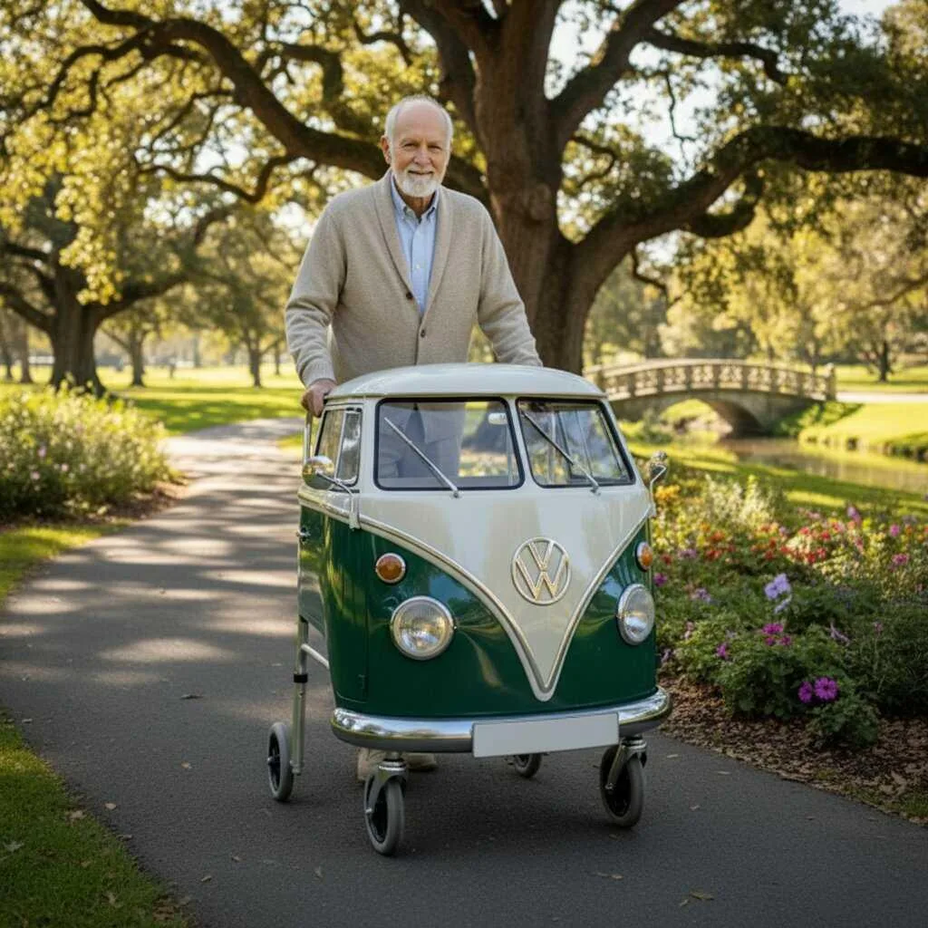 How to Use Volkswagen Hippy Bus Walkers Creatively