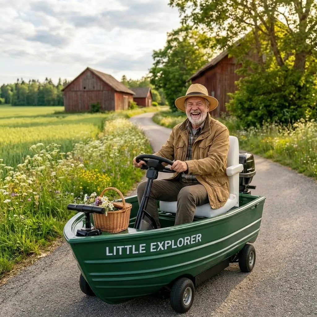 Explore the Water Like Never Before with the Fishing Boat Mobility Scooter